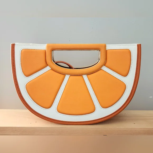 NWT Kate Spade Alexia Clementine Clutch Crossbody 🍊 - Picture 2 of 13